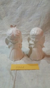 Angeli Porcellana Natale Ragazzo e Bambina Alto 8" - Foto 1 di 9