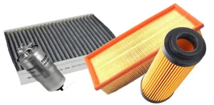 KIT 4 FILTRI TAGLIANDO VOLKSWAGEN VW GOLF 4 IV 1.9 TDI - Foto 1 di 3