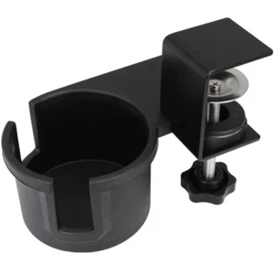 Deskside Water Cup Holder Clip on Table Drinks Tableside Elderly Travel - Picture 1 of 12