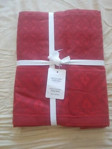 williams sonoma MOSAIC JACQUARD Tablecloth 70 X 108 limited edition - Picture 1 of 2