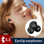 Bezprzewodowe słuchawki douszne Bluetooth 5.3 klips do uszu redukcja szumów słuchawki sport headse