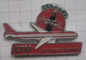 COCA - COLA / LTU / 40 JAHRE PARTNER ........................ Airline-Pin (236j) - Picture 1 of 1