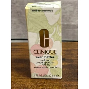 Neu Clinique Even Better Foundation Creme Karmel LSF 15 - Bild 1 von 4