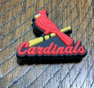 St. Louis Cardinals Baseball Team Charm For Crocs Shoe Charm - Picture 1 of 2