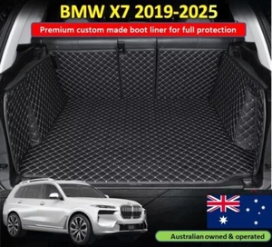 For BMW X7 2019-2025 Premium Custom Made Trunk Boot Mats Liner Cargo Mat Cover - Picture 1 of 16