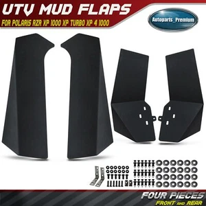 Brotes de guardabarros simplificados para aletas de barro UTV para Polaris RZR XP 1000 XP 4 1000 Turbo - Imagen 1 de 7