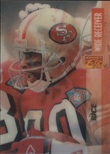1995 Sportflix Football Card #3 Jerry Rice