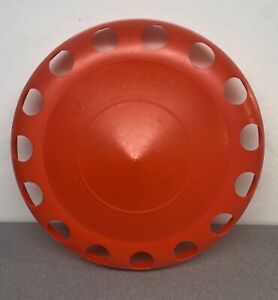 Vintage 1970s Zoom Top Flying Saucer Frisbee Disc Red Toy