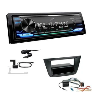 JVC Digital 1-DIN Autoradio DAB+ Bluetooth für Seat Altea Altea XL Canbus - Bild 1 von 6
