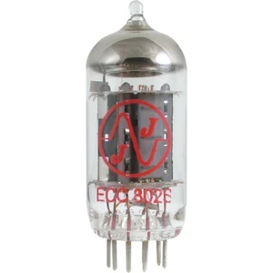 ECC802 / 12AU7, JJ Electronics, Longer Plate Vacuum Tube, Standard Pins, Preamp - Picture 1 of 1