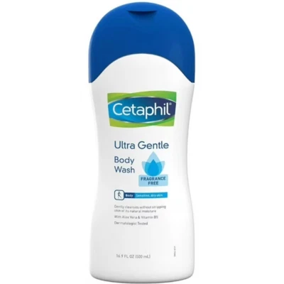 Cetaphil Ultra Gentle мытье тела без запаха чувствительная сухая кожа 16,9 жидк. унц - Изображение 1 из 2