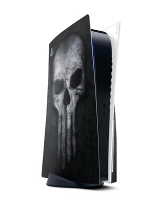 Playstation 5 PS5 Skin Cover Aufkleber Design Schutz Folie Skins Hard Skull - Bild 1 von 4