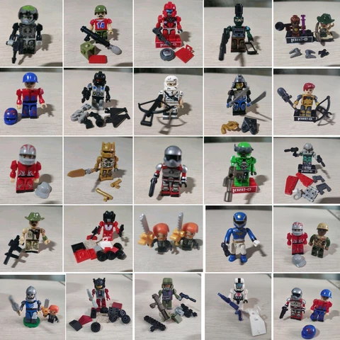 KRE-O TRANSFORMERS Soldier Knight GI Joe KREON Mini Figure Toys - Your Choice Cover
