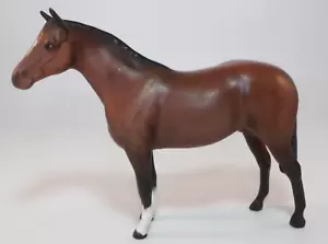Beswick 5.5" Brown Horse Thoroughbred Stallion Small Model 1992 c1980s Excellent - Picture 1 of 6
