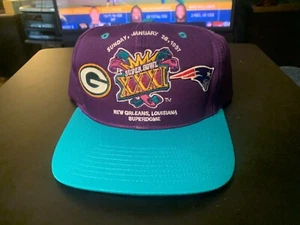 Super Bowl XXXI New Orleans Superdome Green Bay/Patriots Eastport Team NFL - Bild 1 von 2