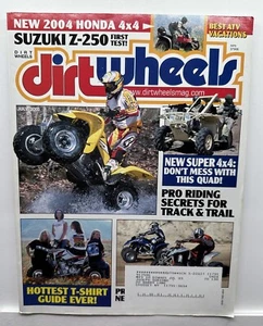 Dirt Wheels Magazine July 2003 - Picture 1 of 1