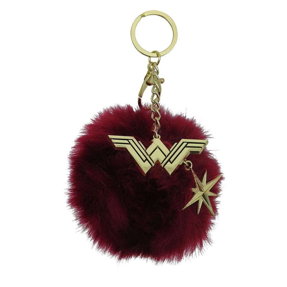 Llavero con dije de bolso pompón película Wonder Woman Foto 1 de 1