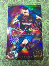Panini WCCF Footista 2020 Lionel Messi Refractor card F20-3 23-R FC Barcelona