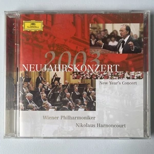 Wiener Philharmoniker Nikolaus Harnoncourt New Year's Concert 2003 CD 2 Disc Set - Picture 1 of 5