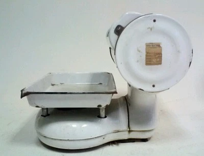 Vintage Stimpson Meat Scale Commercial Deli Cylinder Antique Old Weighing Table - Image 1 of 4