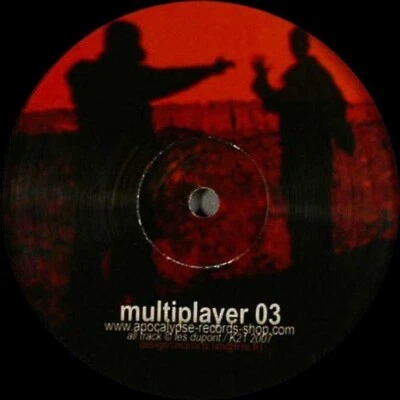 Les Dupont/K21 - MULTIPLAYER 03 12"Vinyl OLDSCHOOL HARDCORE HARDTEK FRANCE 2007 - Photo 1/2