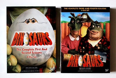 Sinclair Family Dinosaurs TV Show Complete T.V. Series on DVD Jim Henson Sitcom - Image 1 of 4