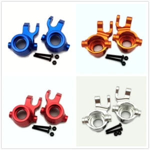 Aluminum Front Steering Blocks Knuckle Arm for Traxxas 1/8 Sledge 9537 - Picture 1 of 9