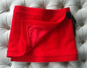 Roter Matthew Williamson Minirock Wickel schwerer Wollrock schwarz Set - Gürtel kurz !!! 8 - Bild 1 von 9