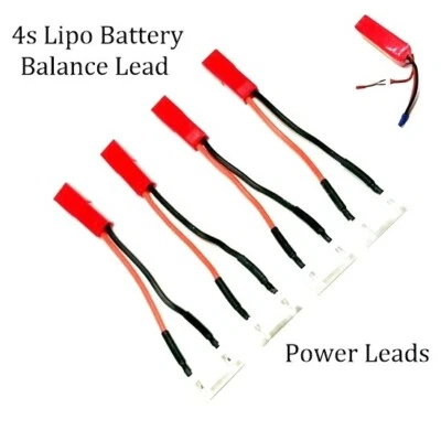 RCP-JRJST 4s Balance Lead Power Leads - 1 Female JST Connector - Image 1 of 4