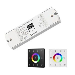 DMX512 RDM Decoder LED remote Controller 4CH PWM Dimming for RGBW RGB led Strip - Picture 1 of 19