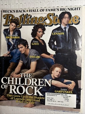 Rolling Stone Magazine April 2005 The Children of Rock - Image 1 of 2