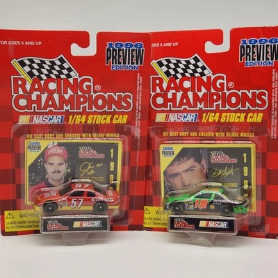 Racing Champions 1996 Preview Edition NASCAR Labonte Keller 1:64 Die Cast Car - Image 1 of 3
