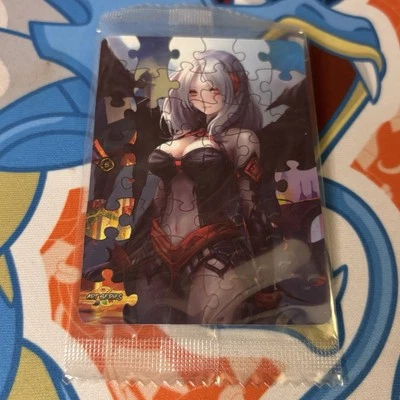 Soul Masters TCG Art Series Sample Limited Edition  /250 Satin Ravenheart Waifu - Image 1 of 3