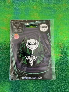 Disney PALM Jack Medaillon Green Flames Nightmare Before Christmas LE 300 Pin - Bild 1 von 2