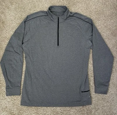 HOT CHILLYS / сжатия подходит / четверть молнии / Track куртка / серый / мужской размер M - Изображение 1 из 4