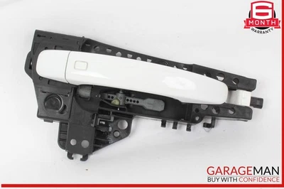 08-18 Audi S4 Q5 A4 A5 lado derecho pasajero exterior manija blanca OEM Foto 1 de 4