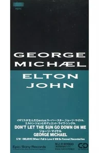 George Michael Don't Let the Sun Go Down on Me Rare Single CD Japanese Import - Foto 1 di 1