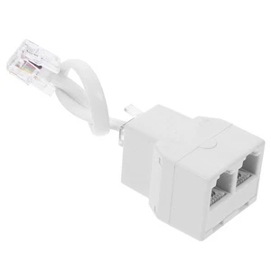 Adaptador divisor de teléfono de oficina distribuidor de conector de teléfono - Imagen 1 de 12
