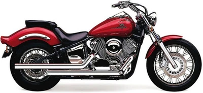 Escape completo Cobra Chrome Dragsters Yamaha V-Star 1100 1999-2009 #2617T 08-0414 Foto 1 de 3