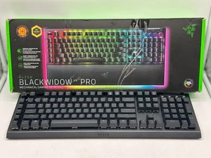 Razer BlackWidow V4 Pro Wired Mechanical Gaming Keyboard: Orange Switches - Picture 1 of 5