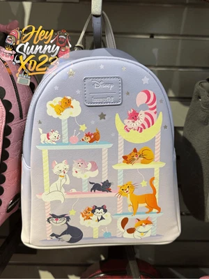 Mini mochila Loungefly Disney Cats Starry Night Foto 1 de 4