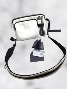 Prada 2018 Rubber Race Logo Bandoliera Crossbody Pocket Bag + Cards 2VH088 - Picture 1 of 18