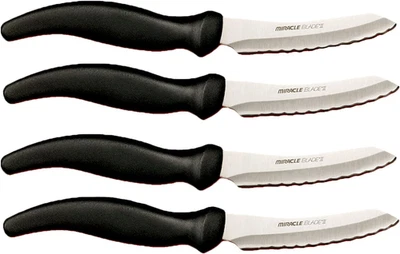 Miracle Blade III 4-Piece Steak Knife Set