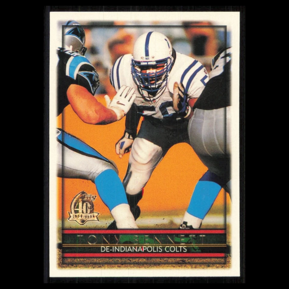 Tony Bennett #211 1996 Topps Indianapolis Colts Football Card NFL NM - Image 1 of 3