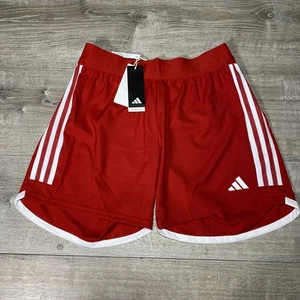 Pantalones Cortos Adidas Tiro 23 Grandes Para Mujer Rojo Potencia Aeroready Fútbol Atlético Nuevas Etiquetas - Imagen 1 de 7