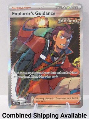 Explorer's Guidance - 200/162 SV05: Temporal Forces NM Full Art English 14378 - Image 1 of 2