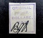nystamps British Ireland Stamp Dollard Ovpt Proof Mint Signed Rare £750 U19y1174