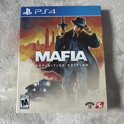 Mafia Definitive Edition PS4 Complete Tested Works 2K Games Mature Rated - Image 1 of 4
