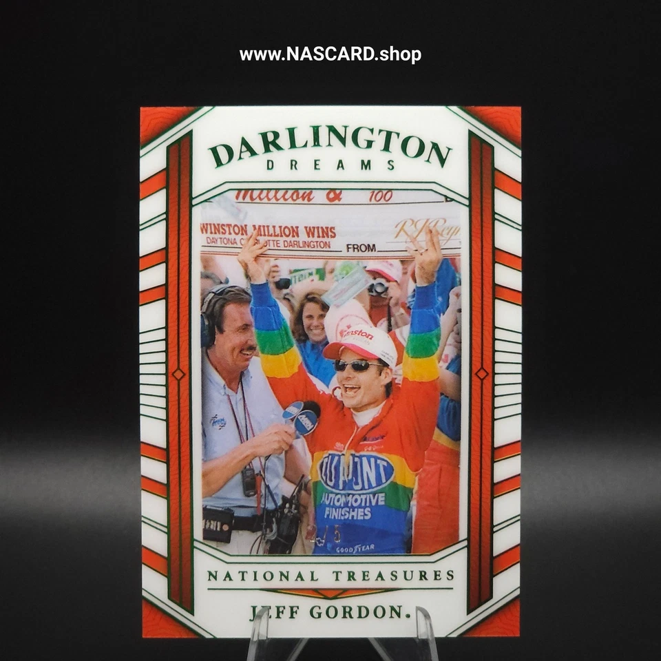 2024 National Treasures Darlington Dreams verde Jeff Gordon/5 Foto 1 de 1
