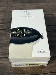 Reloj Inteligente Google Pixel Watch 2 Pulido Plata Aluminio Banda Activa Nuevo SELLADO - Imagen 1 de 2